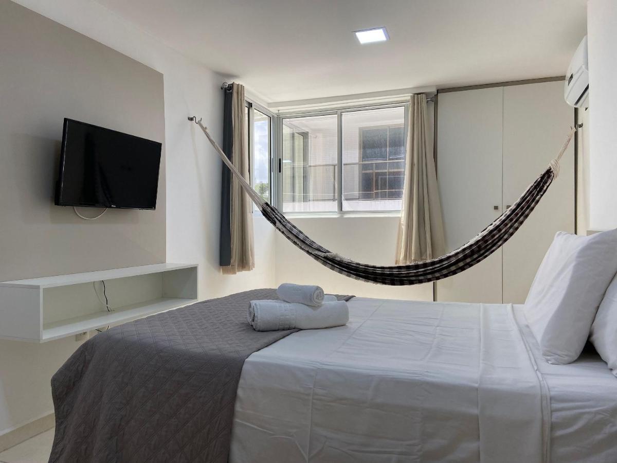 Bela Hospedagem - Apto Completo C/02 Quartos, Pe Na Areia, Estacionamento E Wifi João Pessoa Exteriör bild
